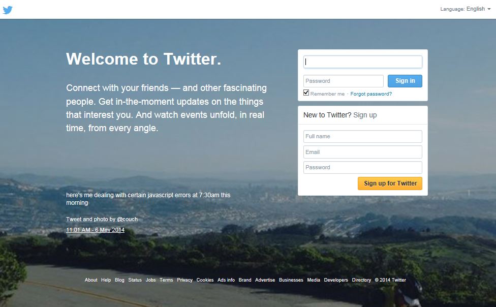 How to start building a following on Twitter.